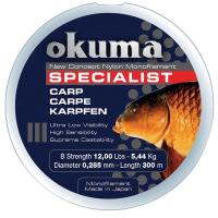 Okuma Carp 300 mt 12,00 lb 5,45 kg 0,28 mm Camou Misina