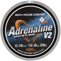 Savage gear HD4 Adrenaline V2 120 m 0.10 mm 13 lbs 6 kg Grey