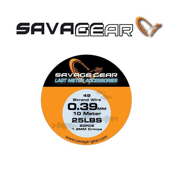 Savage gear 49 Strend Wire 0,39 mm çelik tel