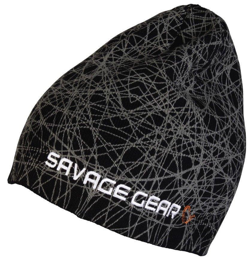 Savage gear Knit Geometry Beanie Black